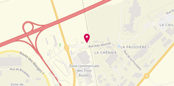 Plan de AD Garage Expert CHUPIN, Zone Actiparc des 3 Routes
15 Rue Jean Monnet, 49120 Chemillé-en-Anjou