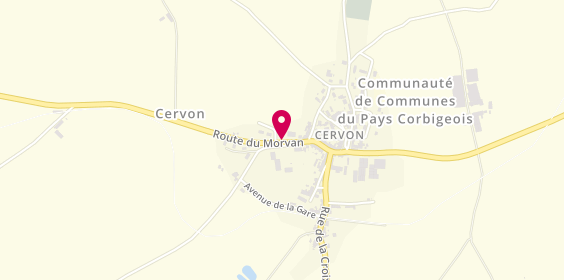 Plan de Carrosserie J.J Rousseau, 3 Route du Morvan le Bourg, 58800 Cervon