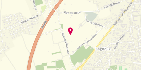 Plan de Feu Vert Services, 625 Route de Cholet, 49400 Distré