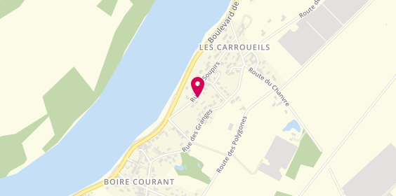 Plan de Le Garage Chez Vous, 27 Rue des Soupirs, 44450 Saint-Julien-de-Concelles