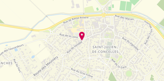Plan de Au Bon Réglage Concellois, 4 Rue Vendée, 44450 Saint-Julien-de-Concelles