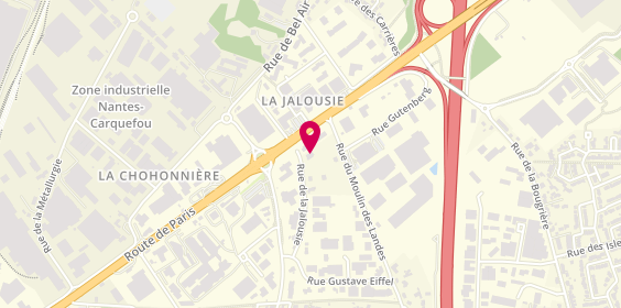 Plan de VOITURES SANS PERMIS ouest, Zone Industrielle la Jalousie
Rue Gutenberg, 44980 Sainte-Luce-sur-Loire