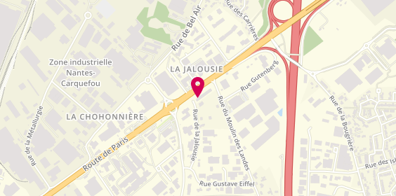 Plan de RENAULT & DACIA Autodiffusion 44, 22 Rue de la Jalousie, 44980 Sainte-Luce-sur-Loire
