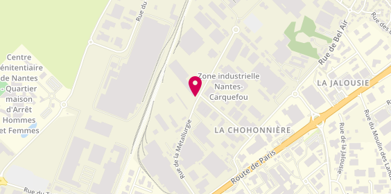 Plan de Atelier Sce Reparat Vehic Indust, 7 Rue Métallurgie, 44470 Carquefou