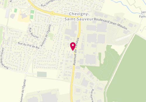 Plan de Garage Morana, 46 Avenue de Tavaux, 21800 Chevigny-Saint-Sauveur