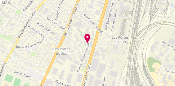 Plan de Garage Montgolfier, 15 Rue des Freres Montgolfier, 21300 Chenôve