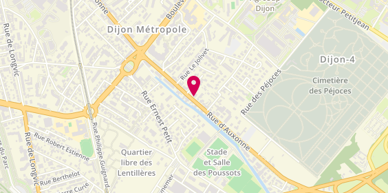 Plan de Carrément Automobiles, 199 Rue d'Auxonne, 21000 Dijon