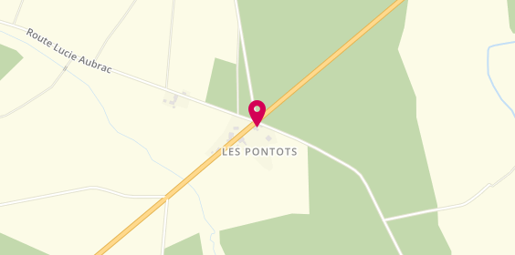 Plan de Garage des Pontots, Les Pontots
N151, 58350 Saint-Malo-en-Donziois