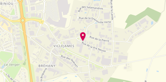 Plan de Ws Import, Zone Artisanale Villejames
7 Rue de la Pré Neuve, 44350 Guérande
