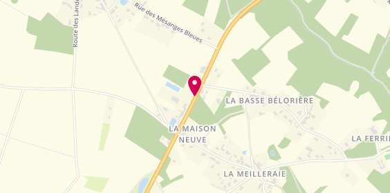 Plan de CarGo Location de Véhicules LE CELLIER, 204 la Maison Neuve, 44850 Le Cellier
