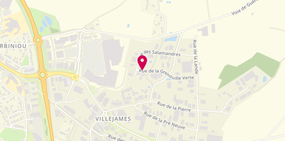 Plan de Avatacar, 21 Rue de la Grenouille Verte, 44350 Guérande
