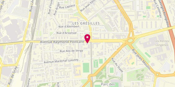 Plan de Speedy, 64 avenue Raymond Poincaré, 21000 Dijon