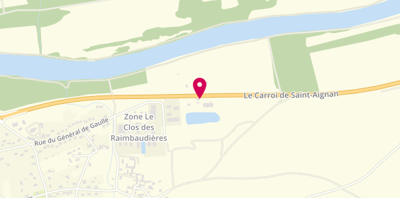 Plan de Relais des Carrières-Garage Cruchet, 4 Route de Vierzon, 41400 Saint-Georges-sur-Cher