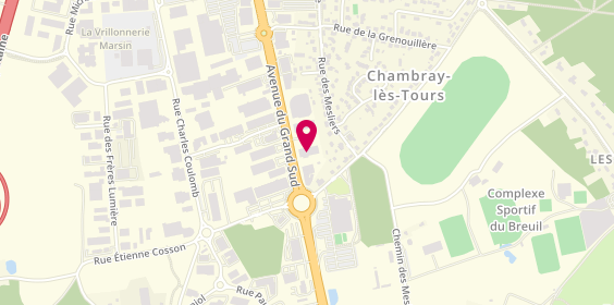 Plan de Ad Poids Lourds Val de Loire Sta, 197 Avenue du Grand Sud, 37170 Chambray-lès-Tours