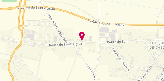 Plan de Citroën, 35 Route de Saint-Aignan, 41400 Faverolles-sur-Cher