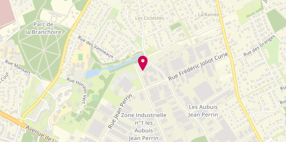 Plan de Ad Touraine, 6 Rue Augustin Fresnel, 37170 Chambray-lès-Tours