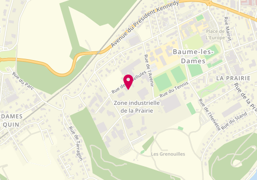 Plan de Sauterey Maxime, 7 Rue des Libellules, 25110 Baume-les-Dames