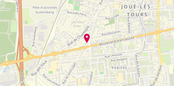 Plan de Speedy, 165 Boulevard Jean Jaurès, 37300 Joué-lès-Tours