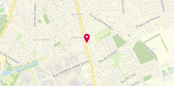 Plan de Garage Poutier Cars et Vans, 280 Rue de Cormery, 37550 Saint-Avertin