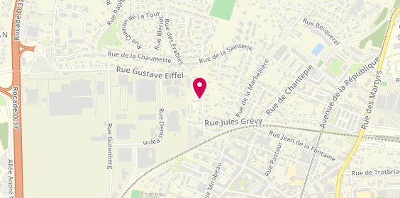Plan de Garage R.d.auto, Rue Clos 9, 37300 Joué-lès-Tours