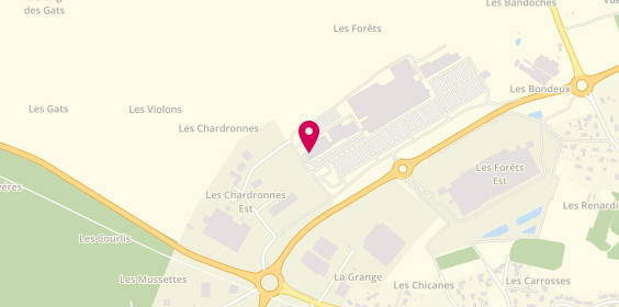 Plan de Carglass, Norauto
26 Rue des Chardonnes, 41200 Romorantin-Lanthenay