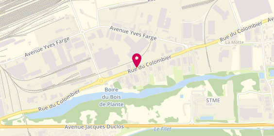 Plan de BREHERET Michel, 94 Rue du Colombier, 37700 Saint-Pierre-des-Corps