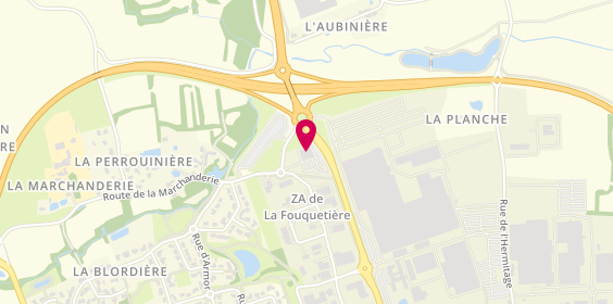 Plan de Agent Peugeot, 115 Rue Marc Seguin, 44150 Ancenis-Saint-Géréon