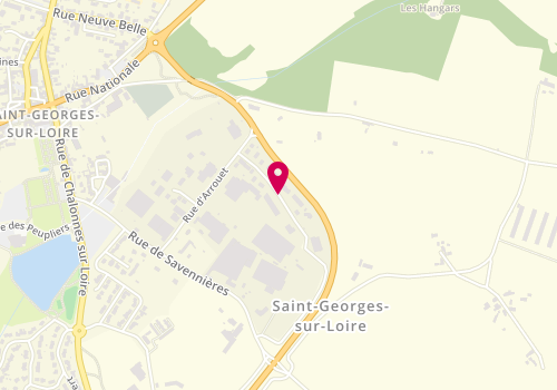 Plan de Garage Blanchard, Zone Industrielle de la Lande
Rue du Grand Moulin, 49170 Saint-Georges-sur-Loire