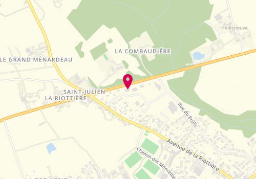 Plan de Garage AD Expert, All. Des Lilas, 49123 Ingrandes-le-Fresne-sur-Loire