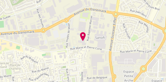 Plan de ETOILE Pro, Zone Industrielle de Saint-Symphorien
36 - 46 Rue Pierre et Marie Curie, 37100 Tours