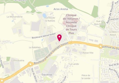Plan de Agents FIAT, 29 Boulevard André-Georges Voisin, 37540 Saint-Cyr-sur-Loire