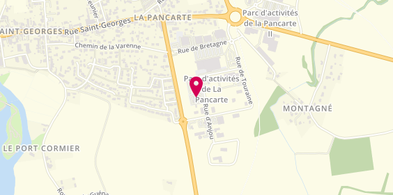 Plan de Agent Peugeot, Zone Aménagement de la Pancarte
3 Rue d'Anjou, 44390 Nort-sur-Erdre