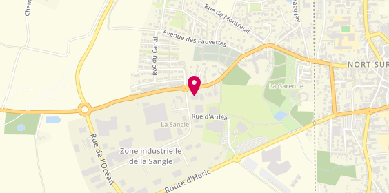 Plan de Five Star, Boulevard Charbonneau et Rouxeau, 44390 Nort-sur-Erdre