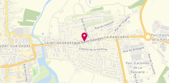 Plan de Etape Auto, 101 Rue Saint Georges, 44390 Nort-sur-Erdre
