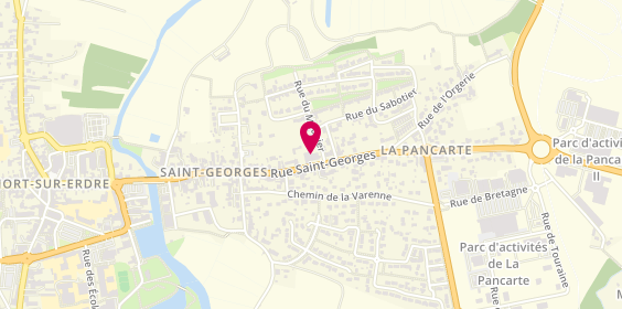 Plan de Etape Auto, 101 Rue Saint-Georges, 44390 Nort-sur-Erdre