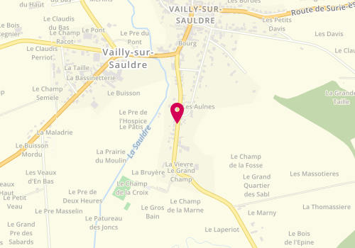 Plan de Garage Rafaitin Vailly, Route de Sancerre, 18260 Vailly-sur-Sauldre