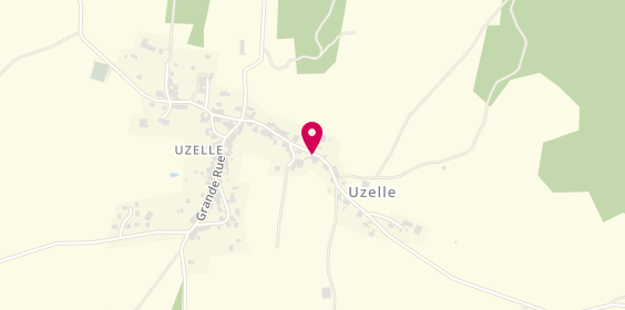 Plan de Garage Uzelle, 14 Route de l'Isle Sur le Doubs, 25340 Uzelle