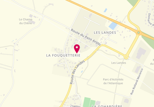 Plan de Spv Automobiles, Zone Artisanale Les Robinieres Zone Artisanale Robinieres, 49170 Saint-Léger-des-Bois