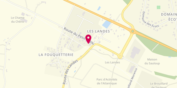 Plan de AD Garage Expert ANGERS OUEST, Imp. Des Robinières Zone Artisanale Des, 49170 Saint-Léger-de-Linières