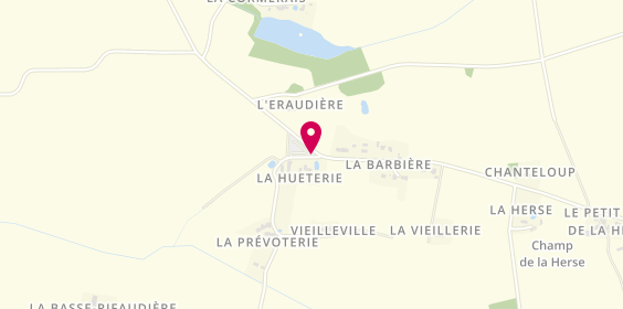 Plan de D.V.O, La Huetterie, 44522 Pouillé-les-Coteaux