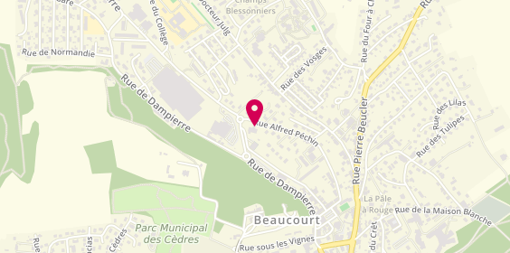 Plan de Renault, 37 Rue Alfred Pechin, 90500 Beaucourt