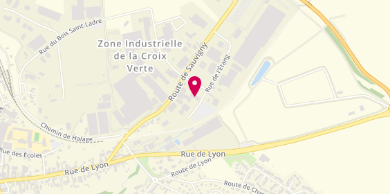 Plan de First Stop, Zone Industrielle , de l'Étang, 89200 Avallon
