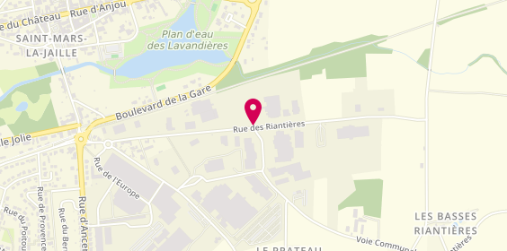 Plan de Garage de la Zone, 1 Rue Riantieres, 44540 Saint-Mars-la-Jaille