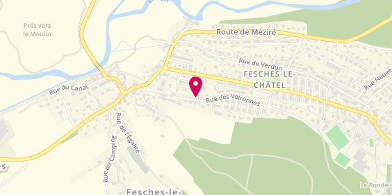 Plan de CASADEI Fabrice, 24 Rue des Voironnes, 25490 Fesches-le-Châtel