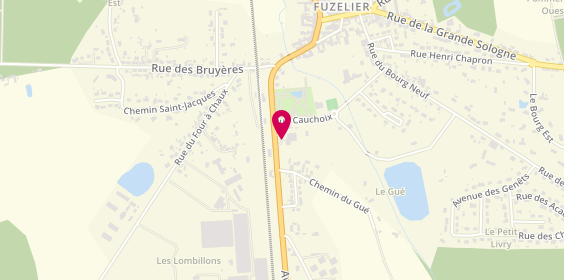 Plan de RENAULT, 27 avenue de Toulouse, 41600 Nouan-le-Fuzelier