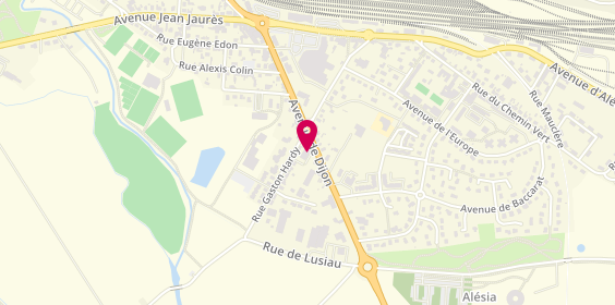 Plan de AD Garage Renardet, 24 Bis avenue De Dijon, 21150 Venarey-Les Laumes