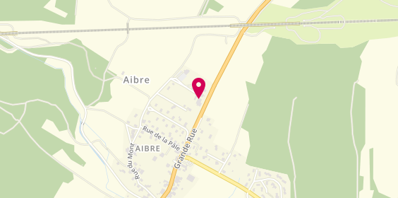 Plan de Garage CUCIS AIBRE, Rue d'Héricourt, 25750 Aibre