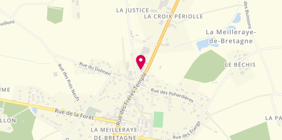Plan de Gauthier Auto, 103 Rue des Frères Temple, 44520 La Meilleraye-de-Bretagne