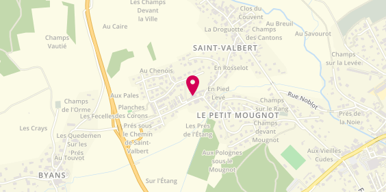 Plan de Saint Valbert Automobile, 18 Rue Georges Tournu, 70400 Héricourt