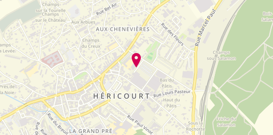 Plan de Auto City, 10 Rue Manufacture, 70400 Héricourt